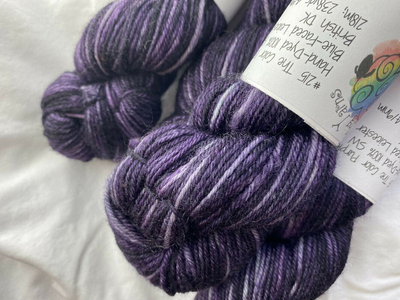 Purple Dk Weight Yarn Lot