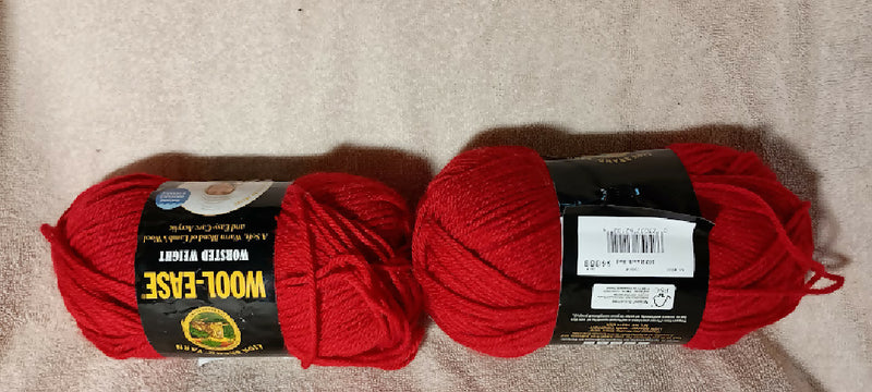 Lion Brand Wool-Ease Lot of 2