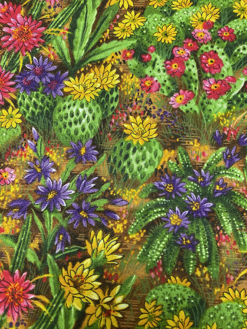 Cactus Flower Fabric