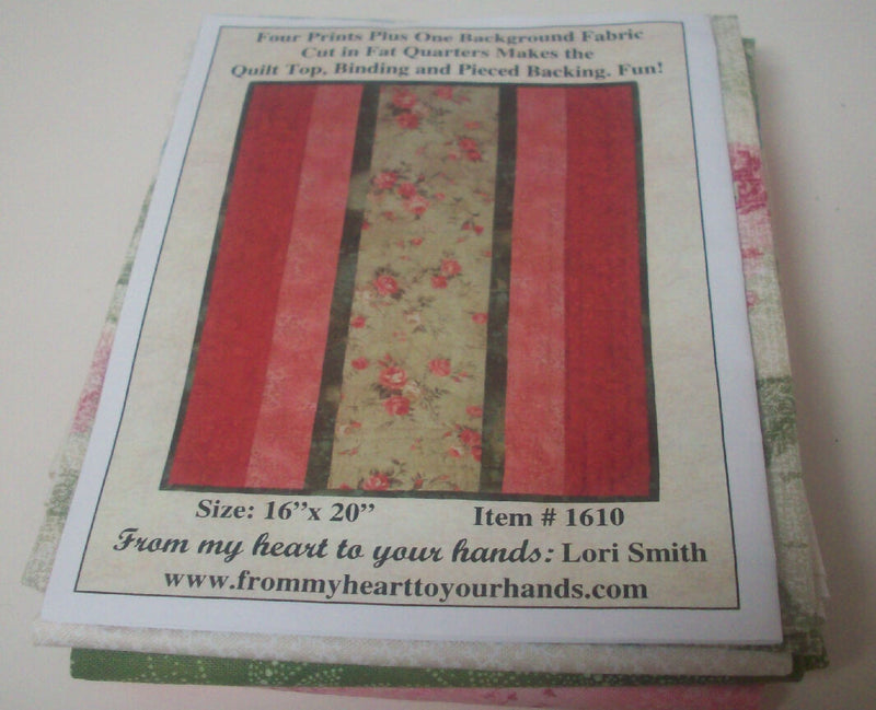 Enjoy the Flowers by Lori Smith - Kith for 16"x20" floral quilt