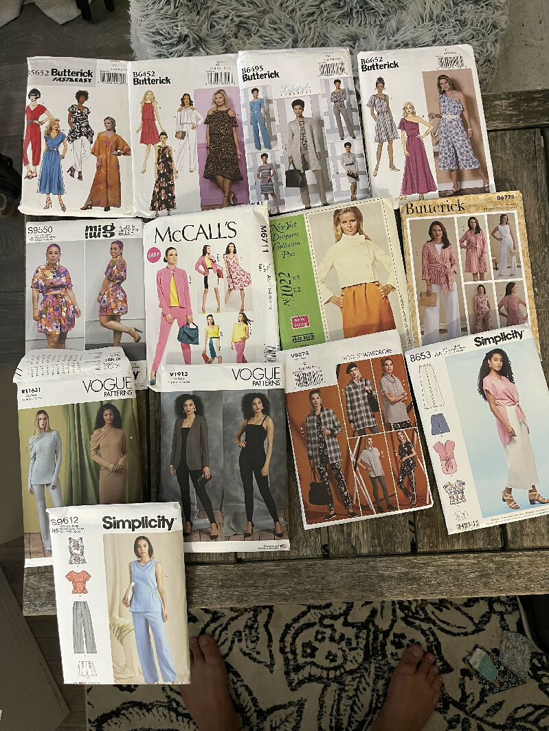 Lot of SEPARATES sewing patterns