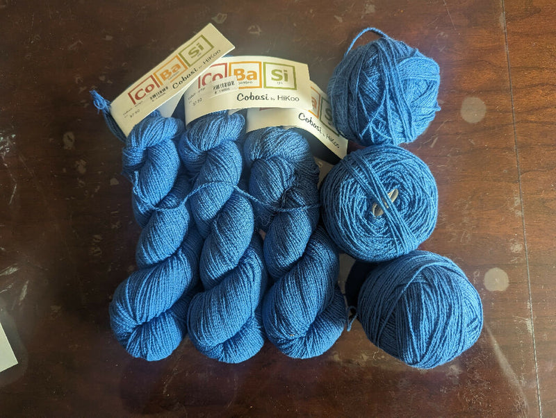 6 Skeins CoBaSi Yarn