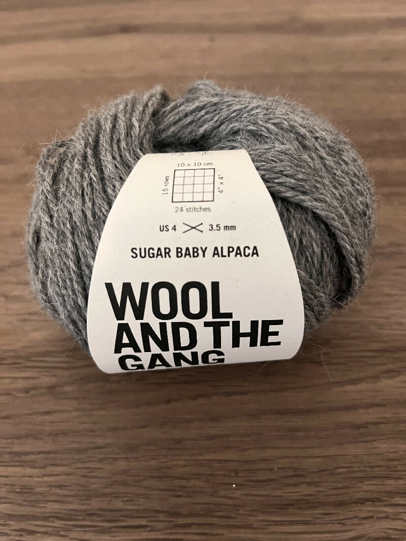 Wool and the Gang Sugar Baby Alpaca full skein