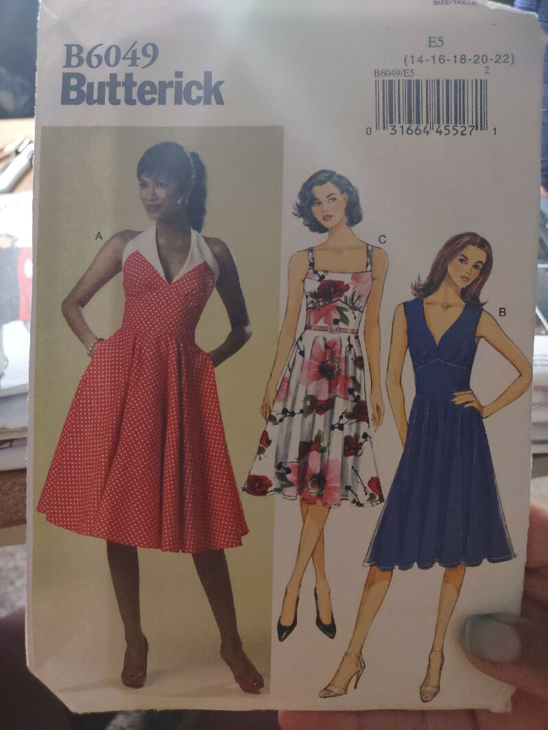 Butterick dress pattern B6049