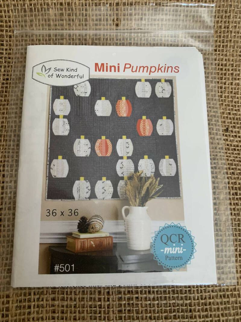 Sew Kind of Wonderful Mini Pumpkins Pattern