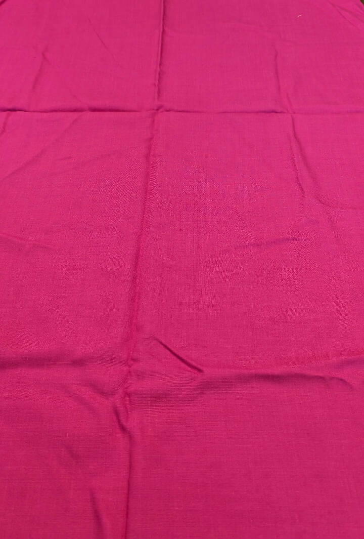 Fuchsia Pink Fine Linen Woven Fabric 58"W - 1 1/4 yd+