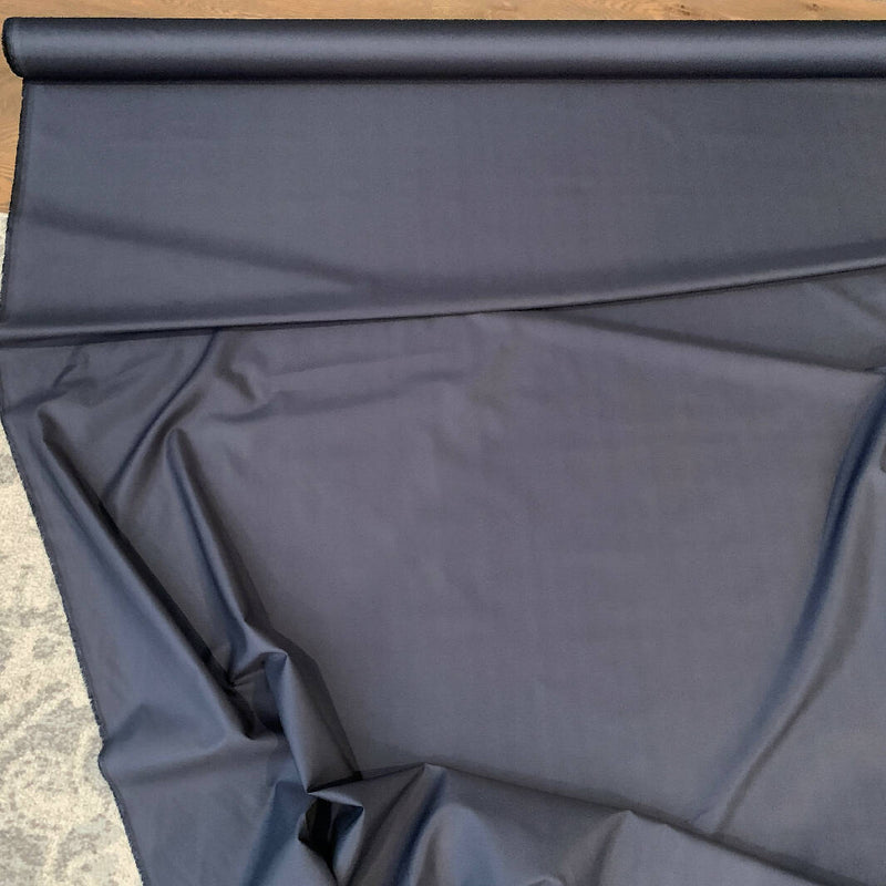 Grey/Navy Cotton Woven