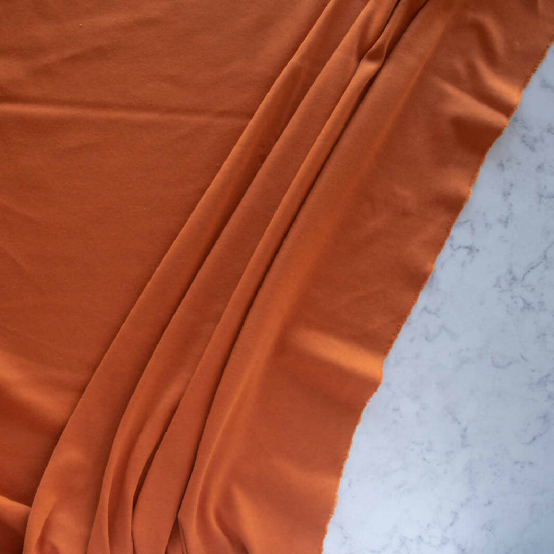Birch Organic Fabrics - Autumnal Solid Interlock Knit