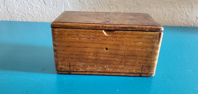 1889 Singer Wooden Puzzle Box