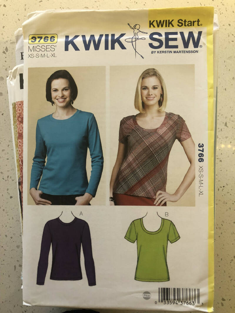 Kwik Sew Pattern No. 3766 - Misses&