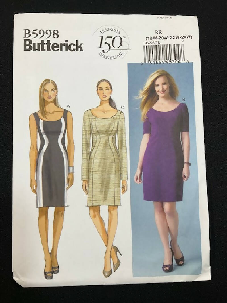 Butterick 5998 Pattern