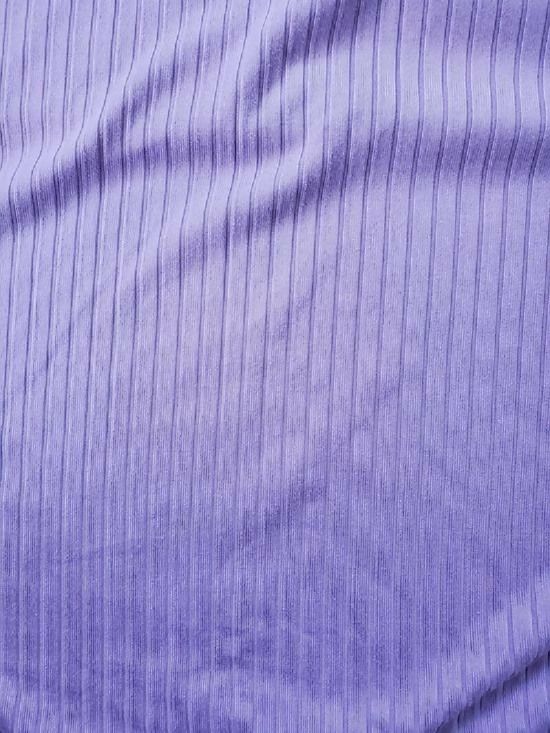 Purple Rib Knit