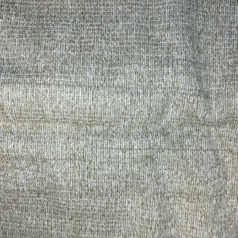 Beige Synthetic Upholstery Fabric - 1 Yd + scrap