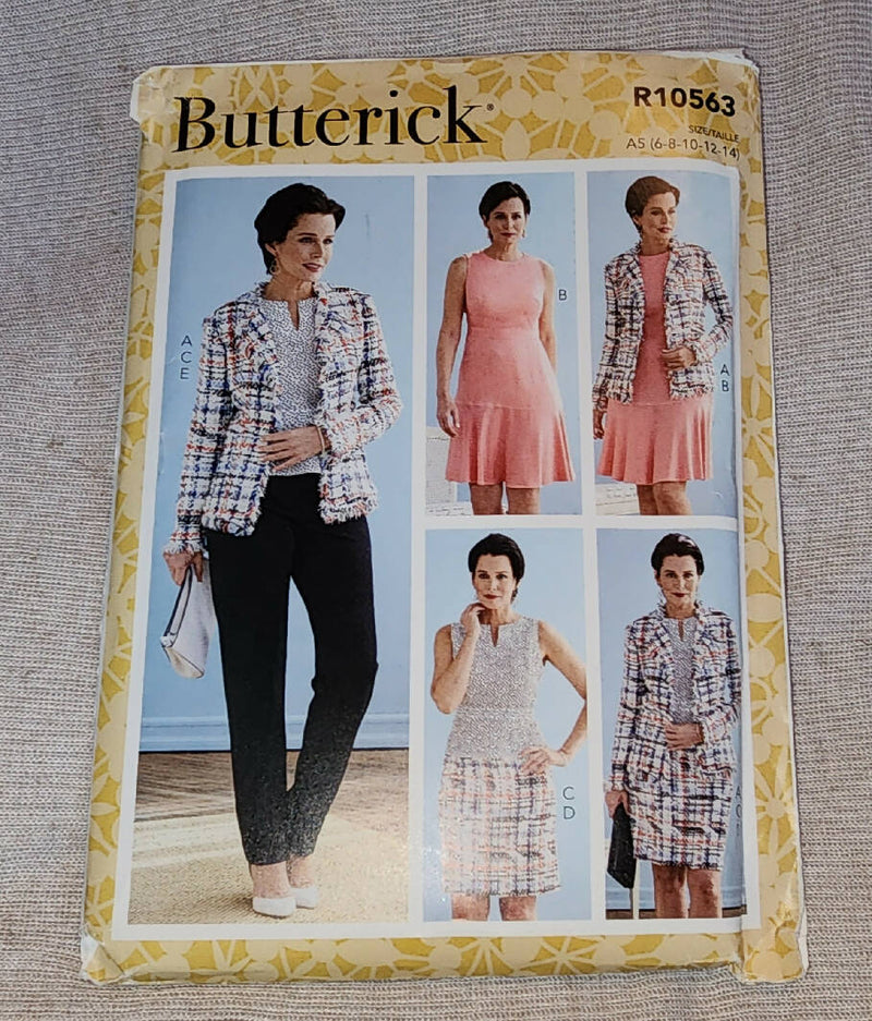 Butterick 6738 - Misses Wardrobe, UC/FF, SZ 6-14