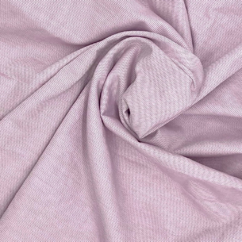 Pink Oxford Cotton/Spandex Shirting - 1 Yrd