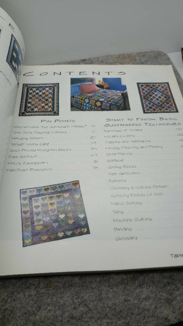 Quick and Easy Scrap Quilts, 1995 Leisure Arts Book