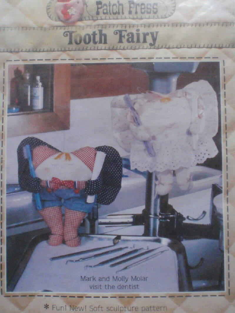 Patch Press Craft Pattern for Tooth Fairies
