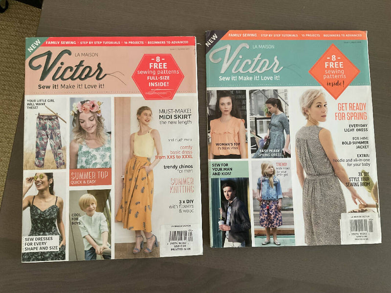 2 La Maison Victor magazines