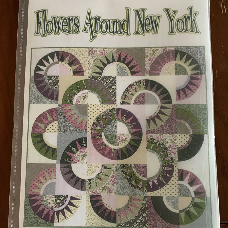 Flowers Around New York The Sugar Pine Company Quilting Pattern