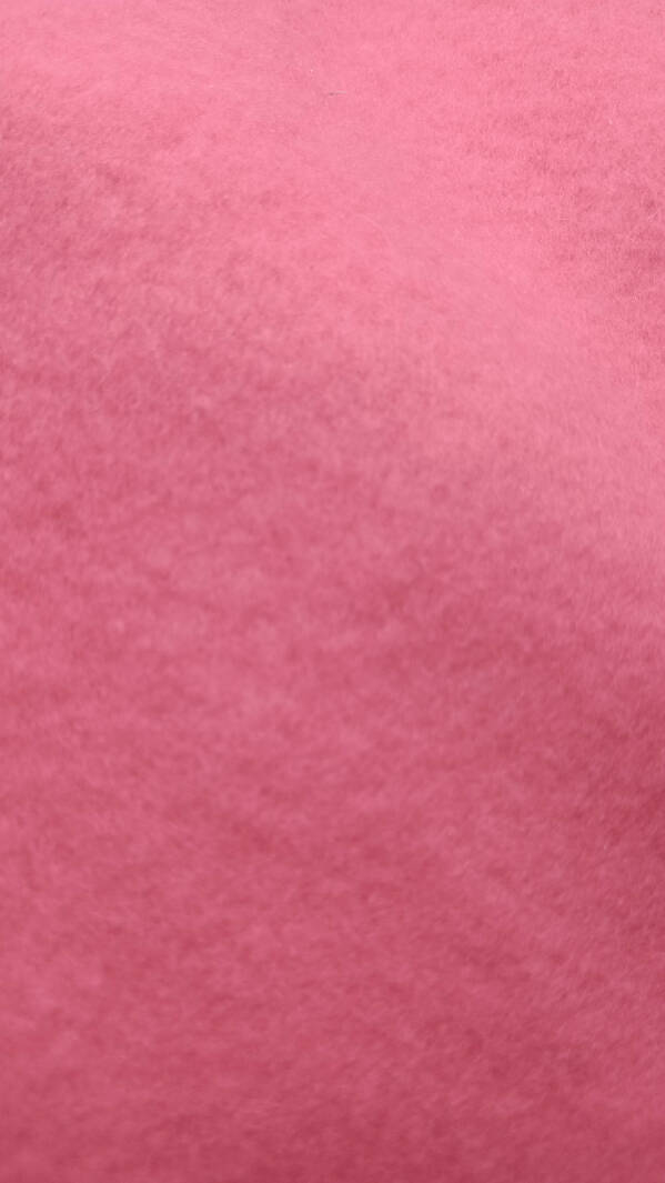 Pink Fleece, single sided fuzzy, 2 yds