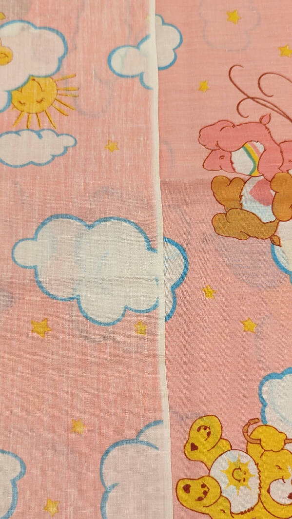 Pink Care Bears Quilting Cotton 45" - 1 yd