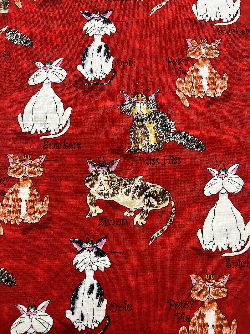 Red Cat Fabric 36x30