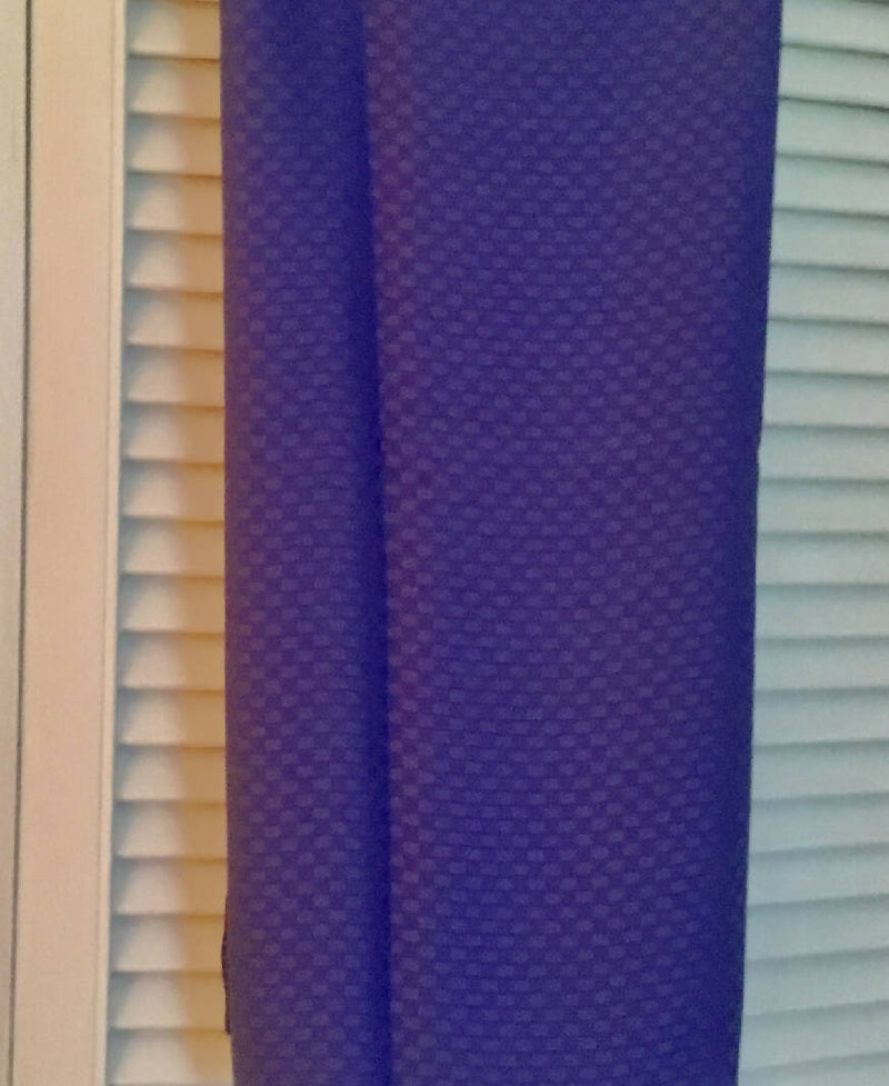 Dusty Bluish purple Polyester Crepe de Chine