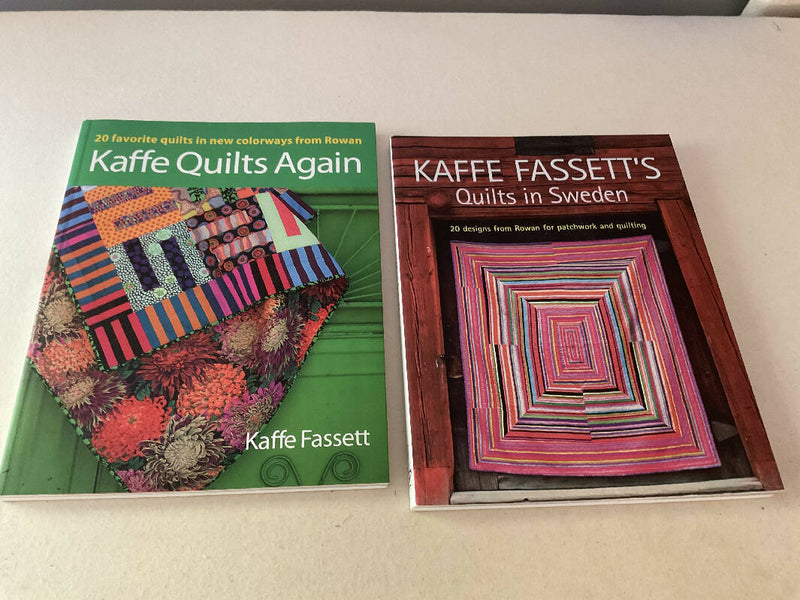 2 Kaffe Fasset quilting books