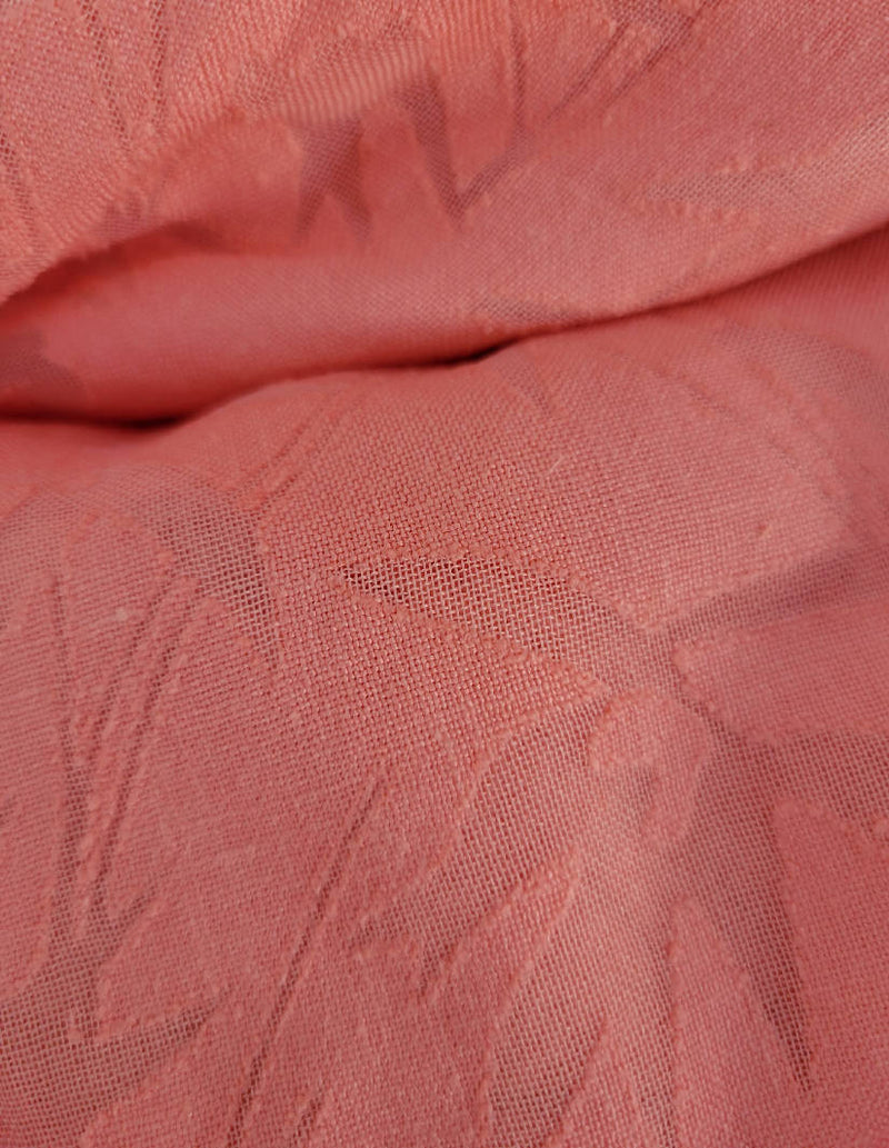 Peach Transparent Knit