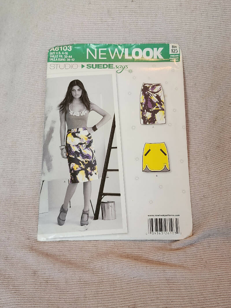 New Look 6103 - Misses Skirt UC/FF, SZ 4-16