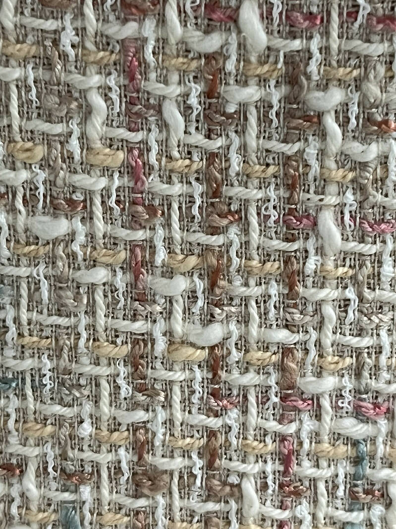 Boucle (?) one and 3/4 yard 56” wide