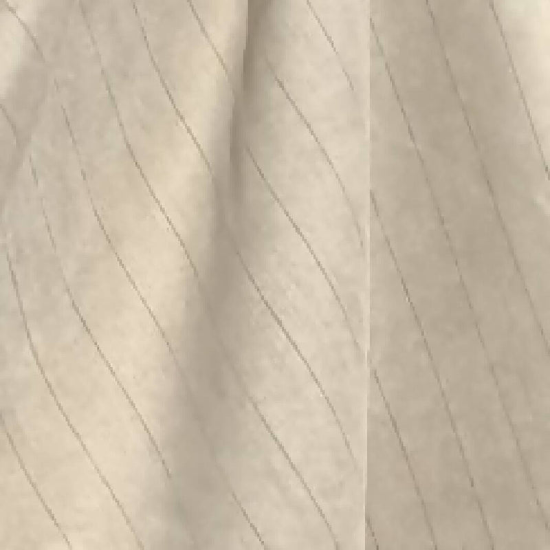 Taupe Pinstriped Modal Blend Woven - like Tencel (yardage)