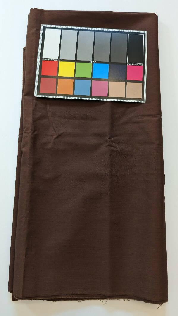 Collections of Vintage Brown Toned Cotton Lawn Woven Fabric 36"W- 4 Pieces