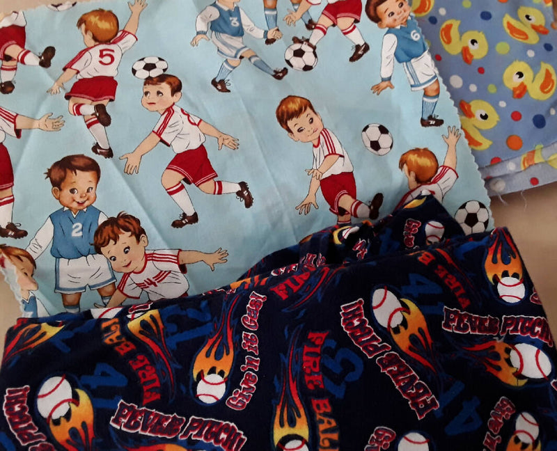 Kids print fabric bundle!!