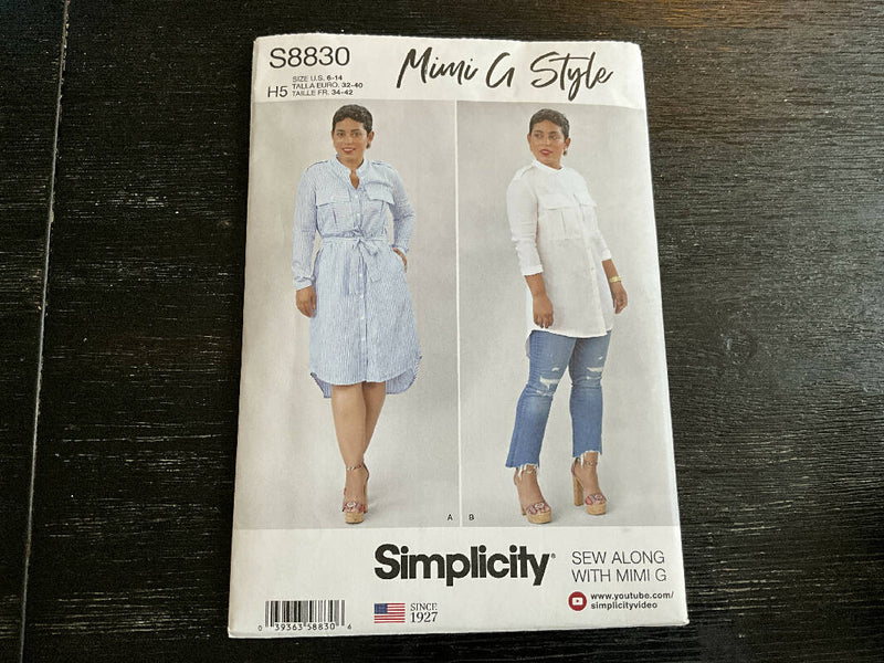 Simplicity S8830 - Mimi G, Unopened, US sizes 6-14