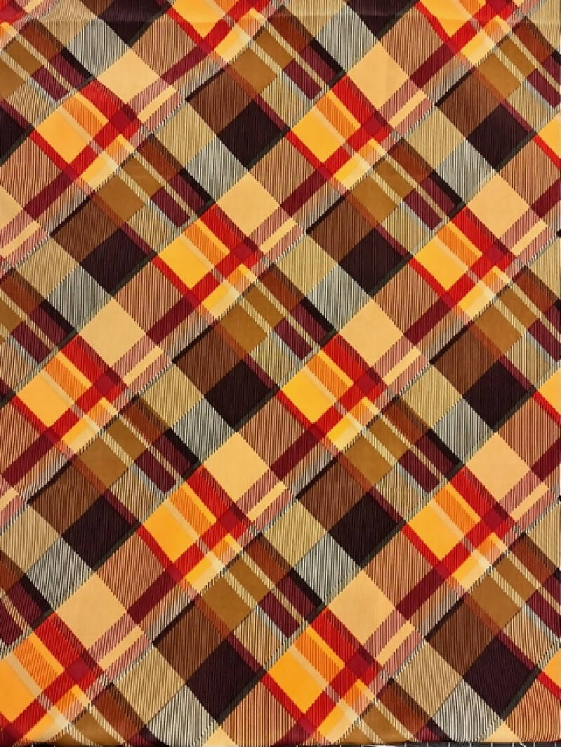 Polyester Plaid Print – 2 1/3 Yds