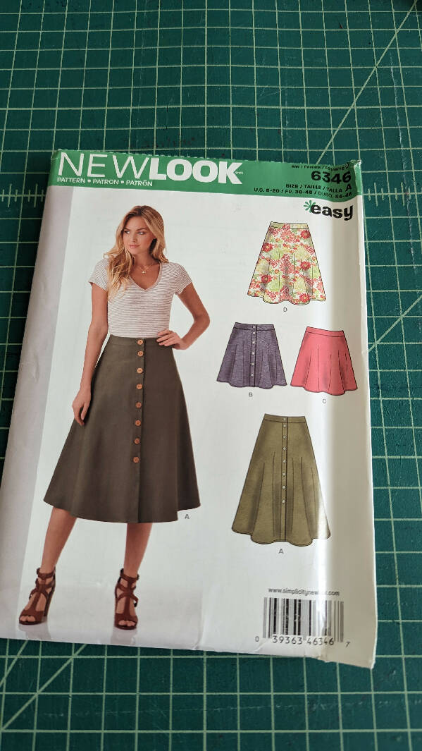 New Look 6346 Easy Skirt