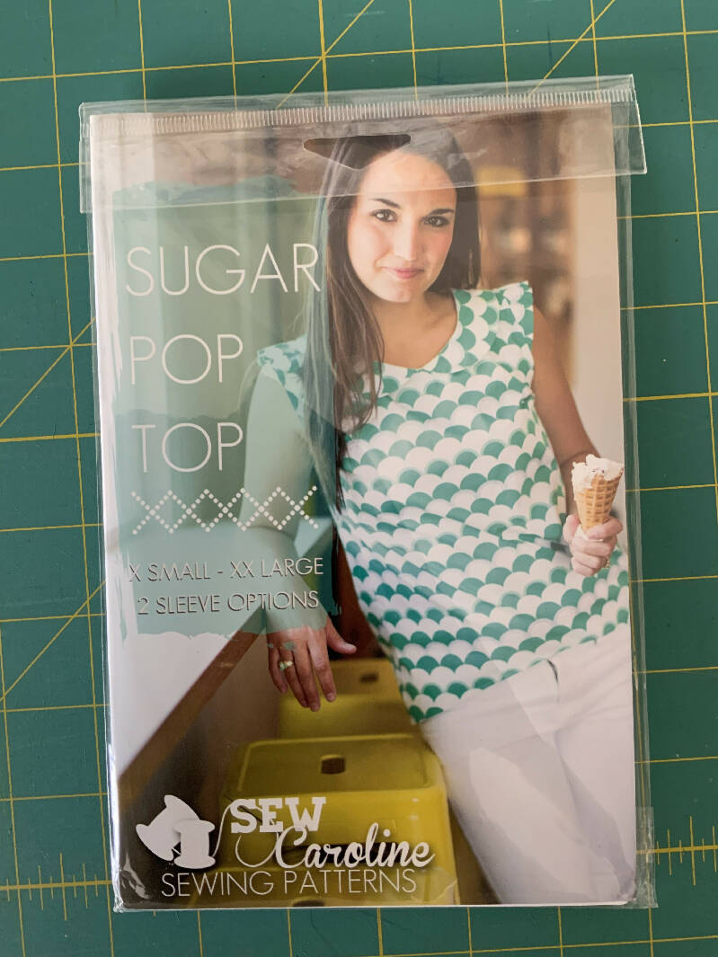 Sew Caroline “Sugar Pop Top” Size XS-XXL Uncut/FF