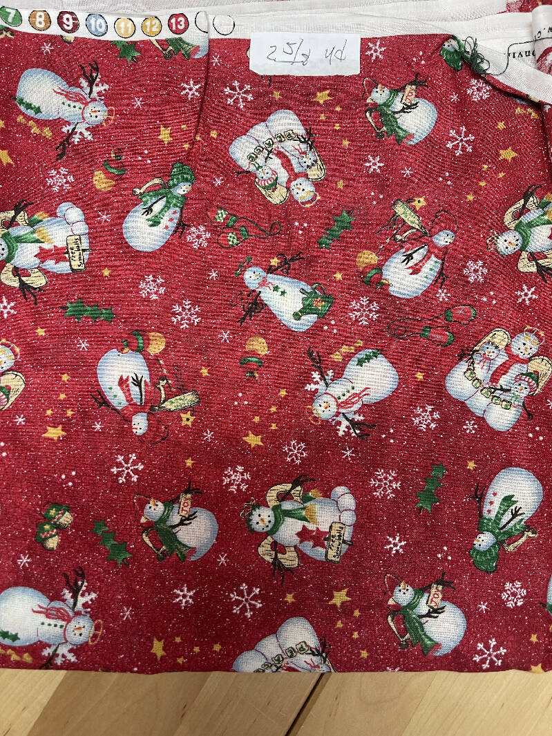 Christmas quilting fabric