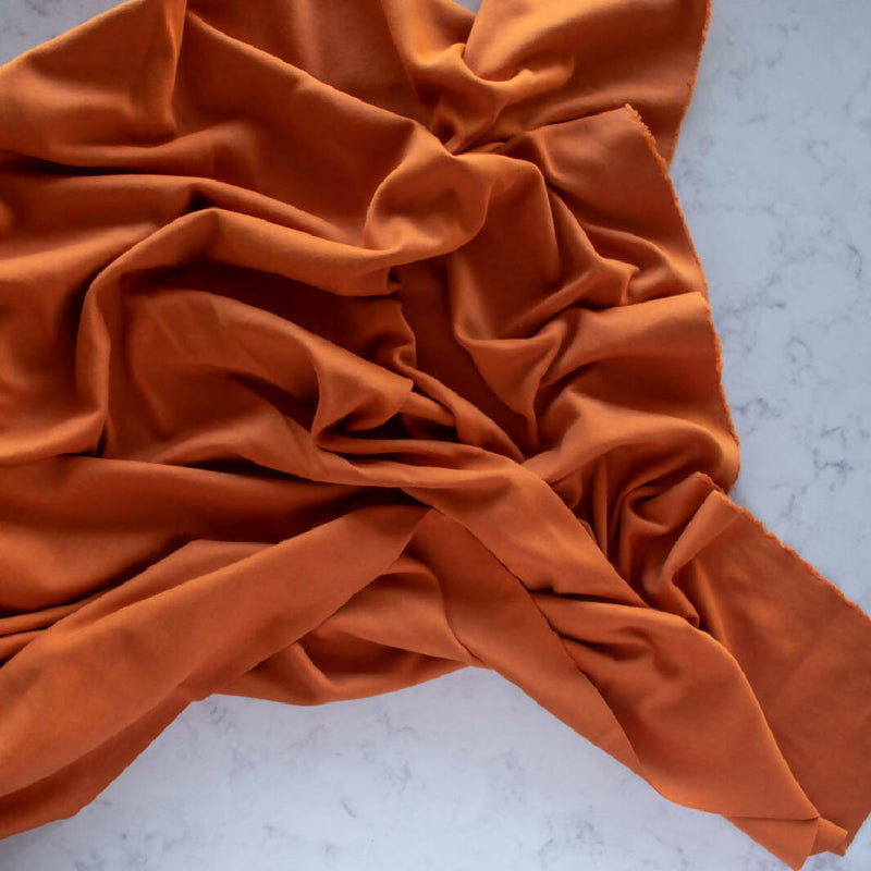 Birch Organic Fabrics - Autumnal Solid Interlock Knit