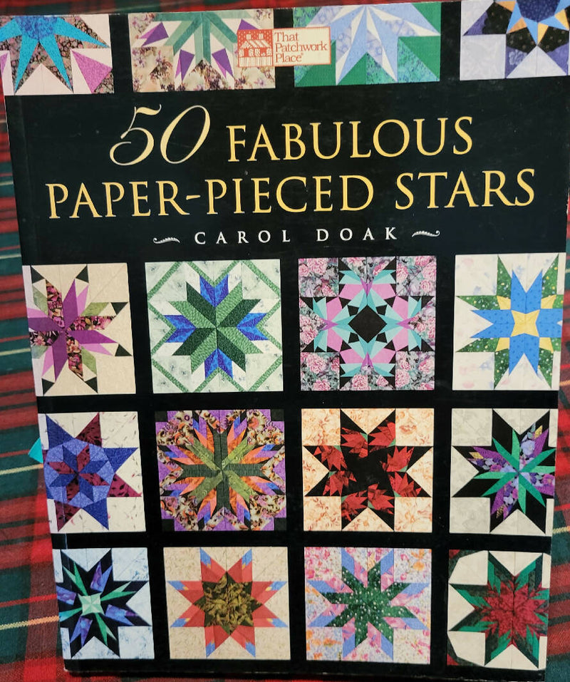 50 Fabulous Paper-Pieced Stars Book