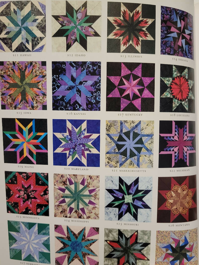 50 Fabulous Paper-Pieced Stars Book