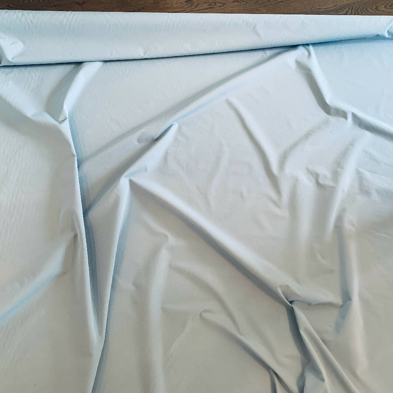 Light Acquamarine Rainwear Fabric Woven - Yardage
