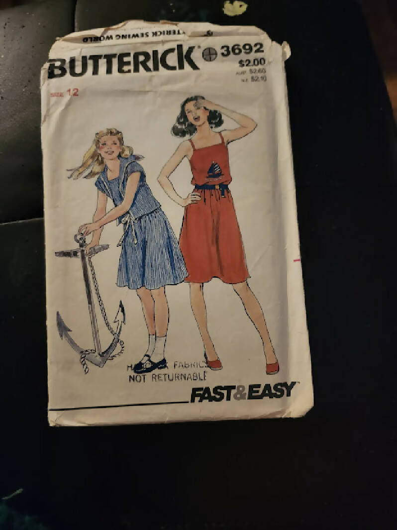 Butterick 3692