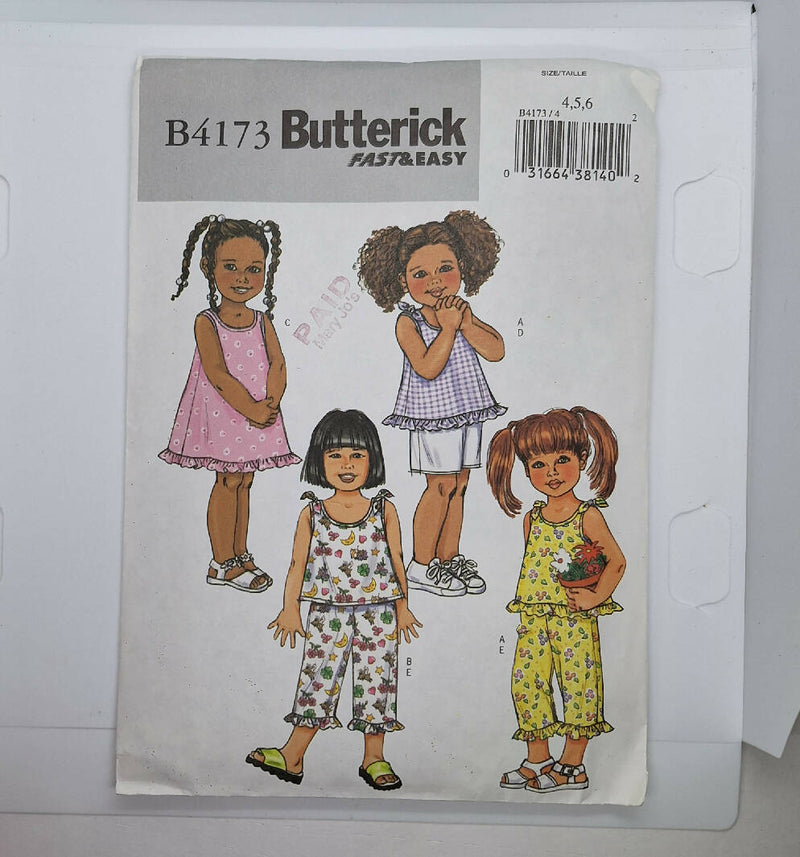 Butterick fast and easy children&