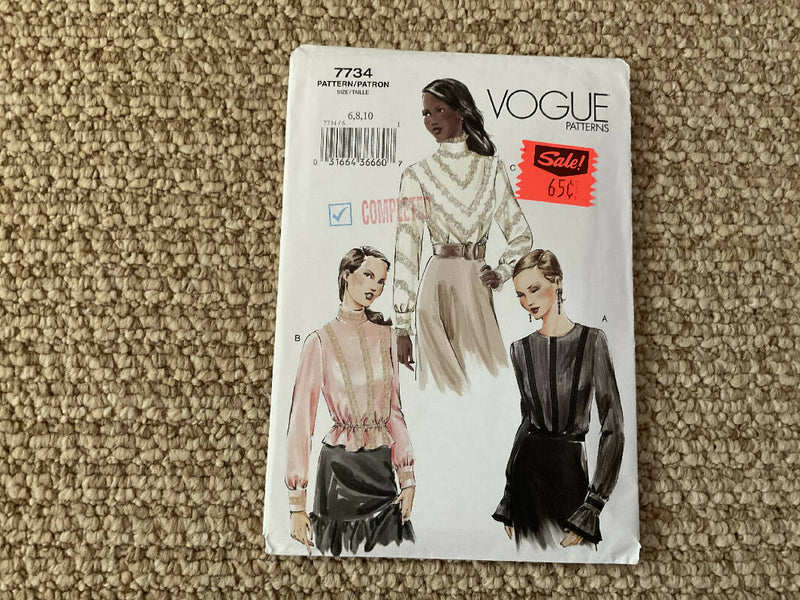 8 Vogue patterns bundle