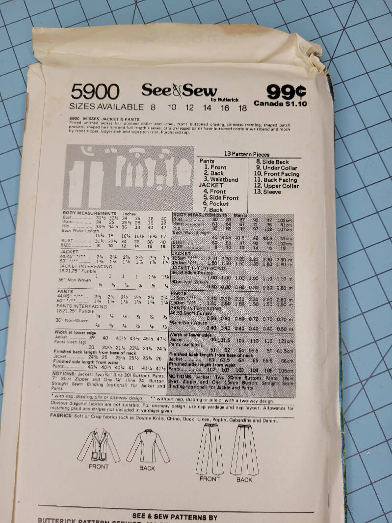 Butterick See & Sew 5900