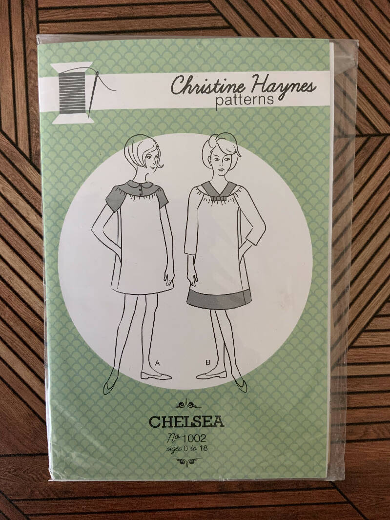 Christine Haynes “CHELSEA” Dress Size 0-18 U cut and Factory Folded HTF