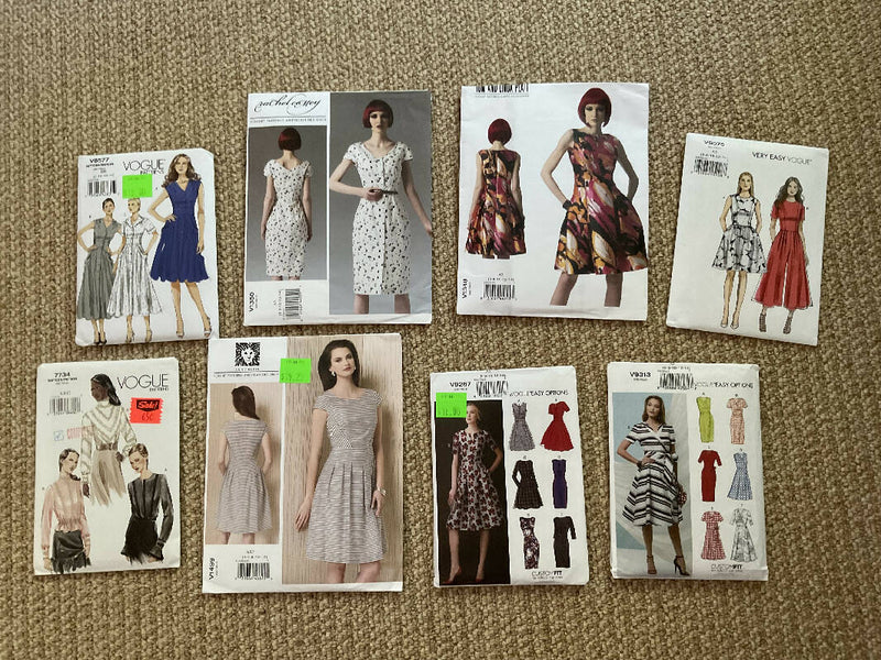 8 Vogue patterns bundle