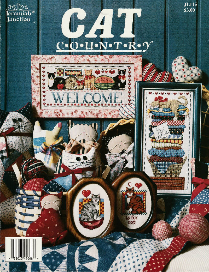 Counted Cross Stitch Pattern Cat Country by Jeremiah Junction 